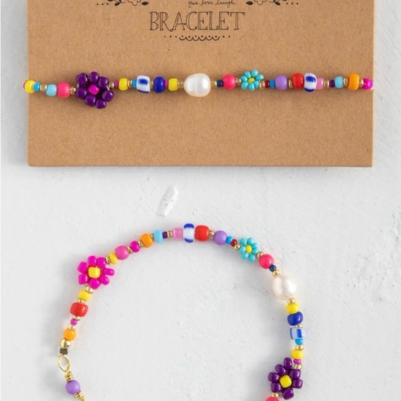 NWOT Natural Life Pearl and Beads Bracelet - Picture 3 of 3